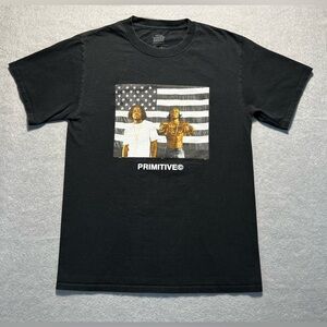 Primitive x OutKast Men’s Small Black Graphic T-Shirt Hip Hop Collab